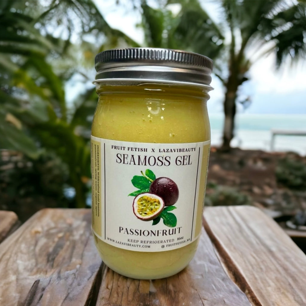 Passion Fruit Seamoss Gel – Vegan Tingz Only